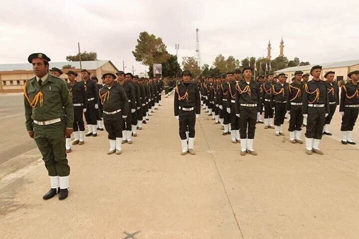 Hundreds of LNA cadets in graduation parade in Al-Abyar