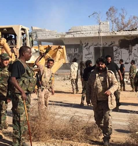 Army takes and demolishes Benghazi's iconic Gwarsha Gate