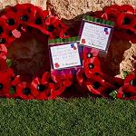 Remembrance ceremony again at Tripoli Military Cemetery