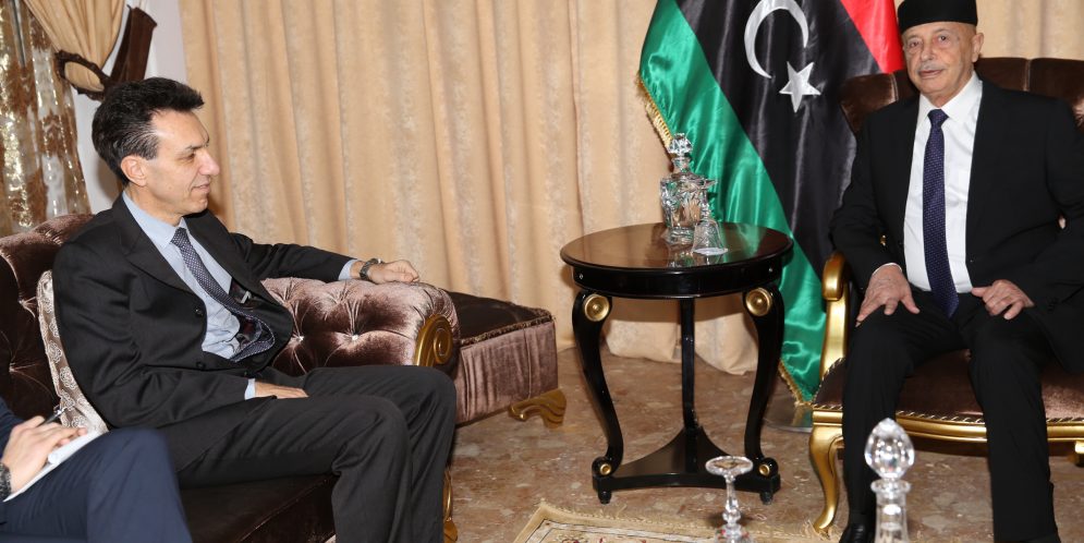 Italian ambassador moves to soothe HoR concerns about Italy's policies on Libya