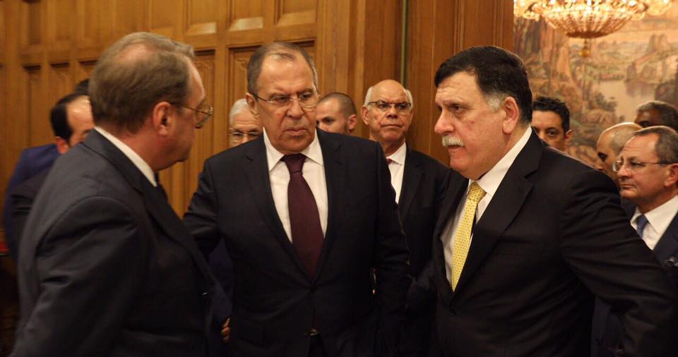 Moscow tells Serraj, Maetig that Libyans must settle their crisis, but it can help them