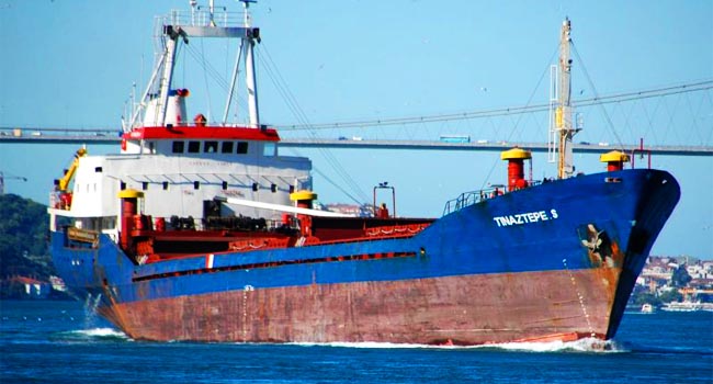 Turkish cargo vessel founders off Misrata - seven feared dead