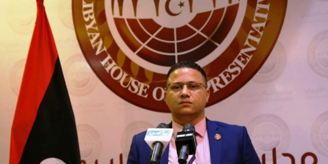 HoR spokesperson Abdalla Belheeg welcomed the Egyptian parliament's approval yesterday of deployment of troops in Libya (Photo: Archives from HoR).