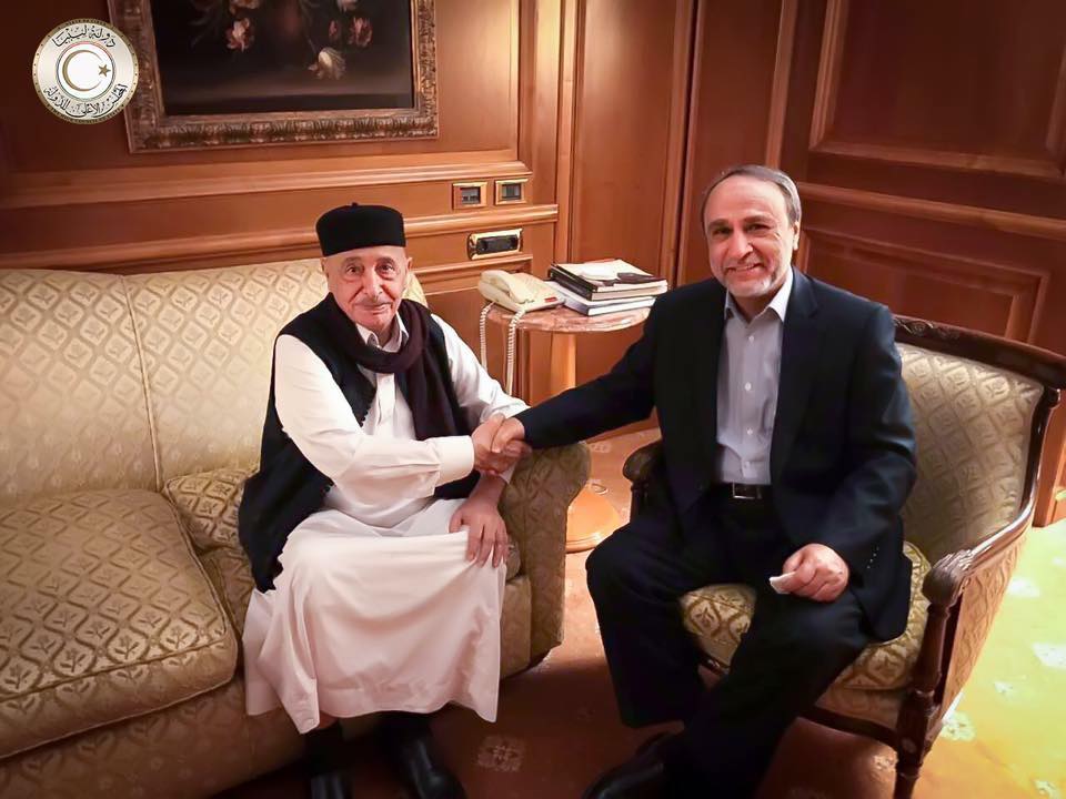 Breakthrough meeting in Rome between Ageela Saleh and Abdulrahman Sewehli