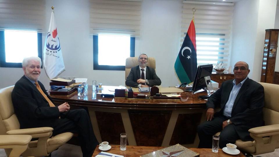 NOC meets with the Libyan Businessmen Council head