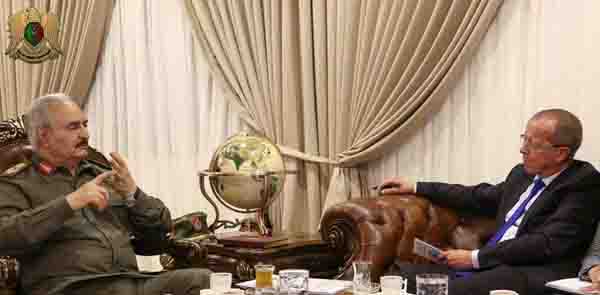Kobler and Hafter in surprise Benghazi meeting