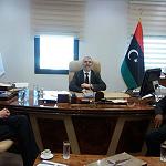 NOC meets with the Libyan Businessmen Council head