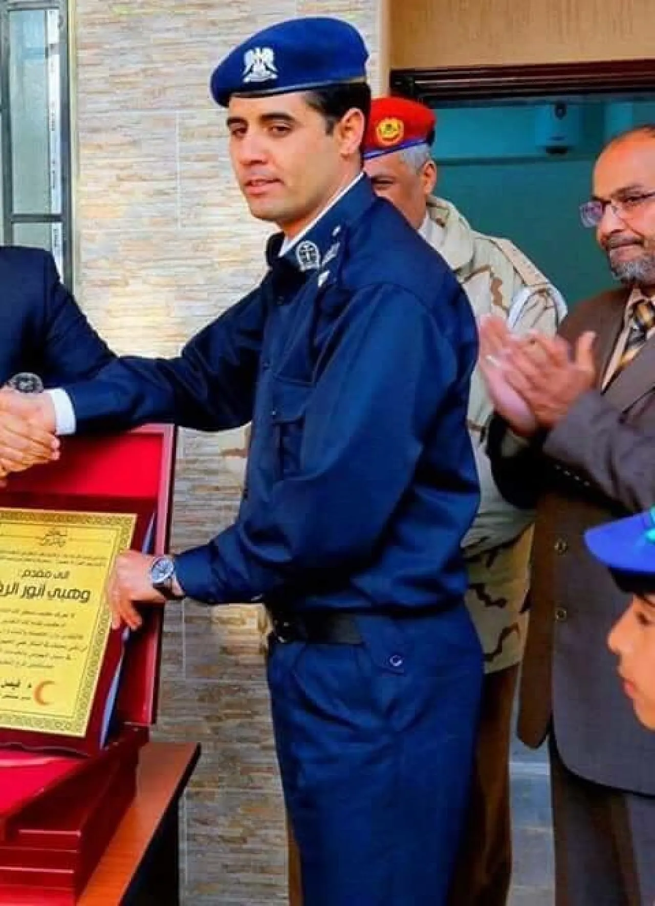 New Marj acting mayor Lieutenant-Colonel Wahbi Anwar Al-Raikh