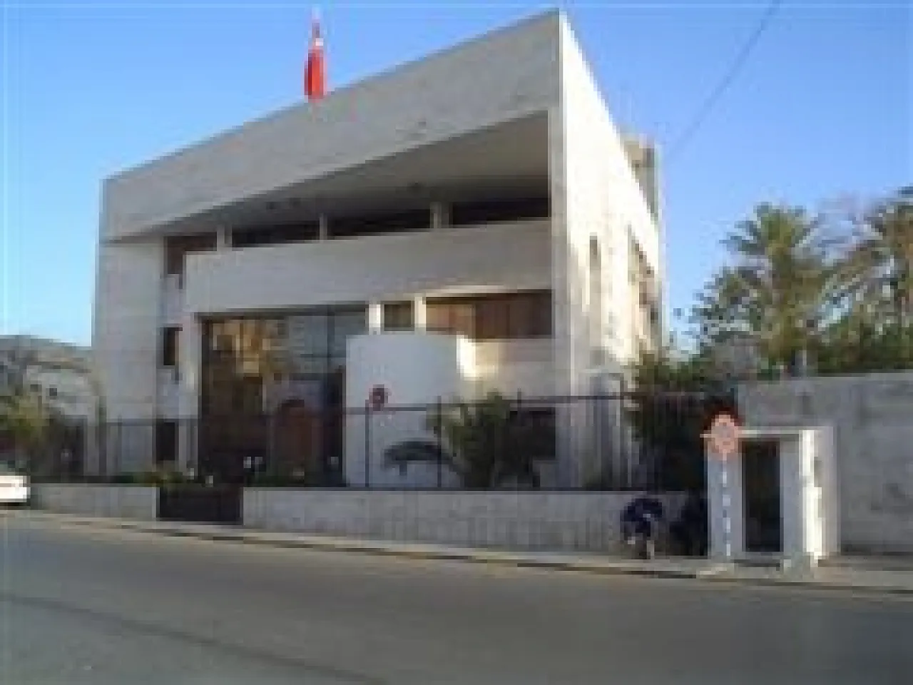 The Turkish embassy in Tripoli (Photo: Turkish embassy)