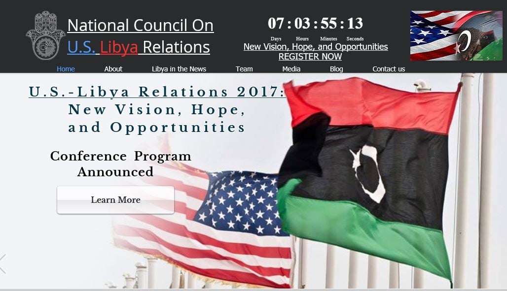 Top speaker line-up at 10 May Washington Libya conference