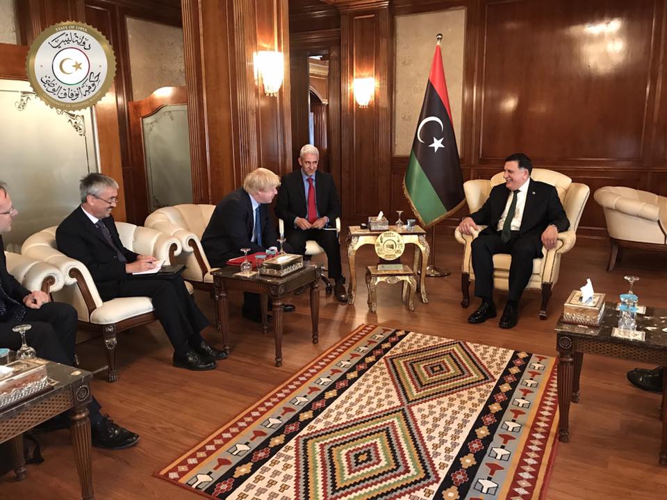 UPDATE: British Foreign Secretary sees Serraj in Tripoli, Ageela Saleh in Tobruk, urges political figures to “seize the momentum”