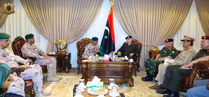 Hafter meets UAE deputy chief of staff in Rajma
