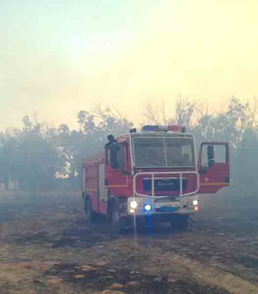 High winds fan fires in Wirshefana area