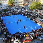 Benghazi celebrates Ramadan with football and a festival