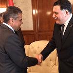 German foreign minister in Tripoli