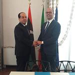 Maetig leads ministerial team visit to Rome; discussions focus on Italian-Libyan Economic Forum next month