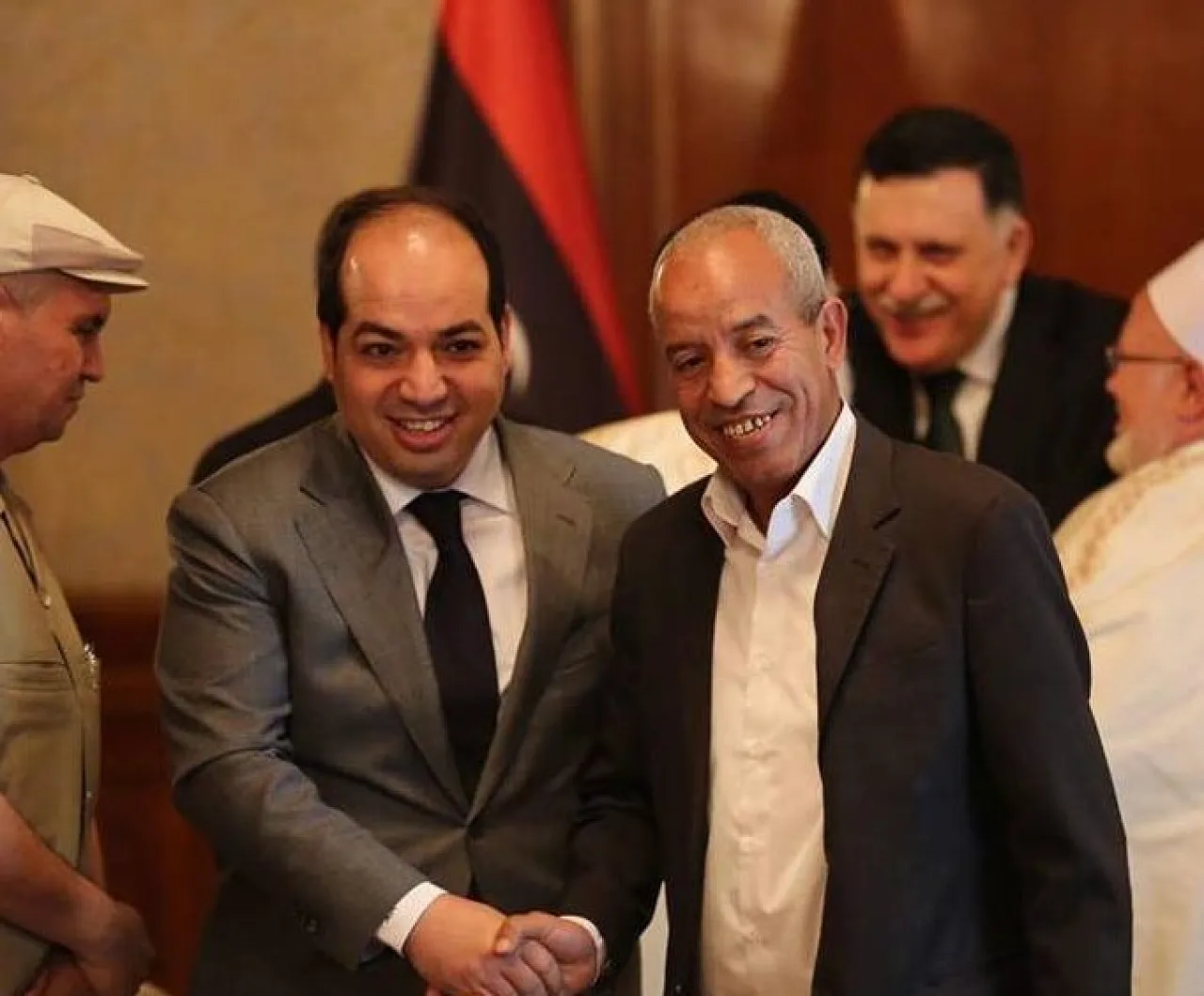 Maetig and Tawerghan leader Shakshak (Photo social media)