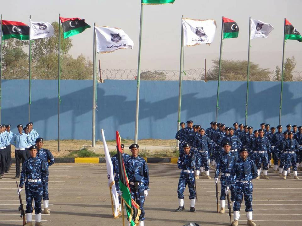 Massive LNA military graduation ceremony in Zintan