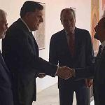Belgian and Swedish ambassadors present credentials to Serraj