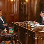 Serraj assesses election issues with HNEC head
