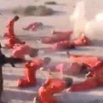 Another execution video seems to show the murder of 20 bound captives by an LNA unit