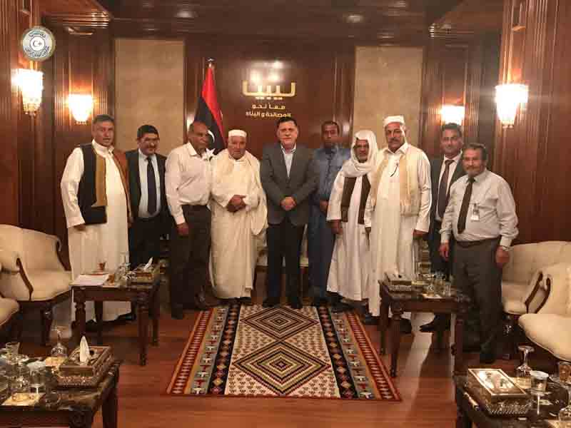 Serraj meets eastern tribes to talk reconciliation