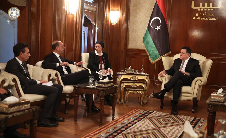 Italian FM reassures Serraj after Hafter visit to Rome