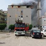 Fire at immigration department building