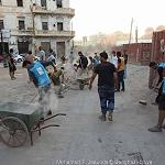 Volunteers Clean Benghazi's Maidan Al-Shajara