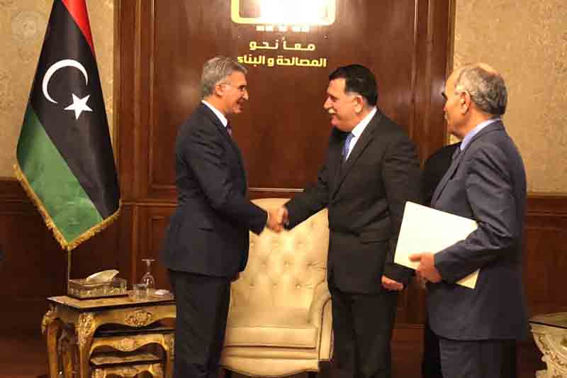 UK diplomats back at historic Old City consulate for first diplomatic reception since return to Tripoli