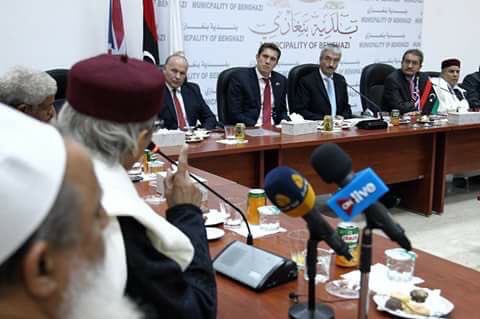Clearing Benghazi of mines a priority for the UK says Millett