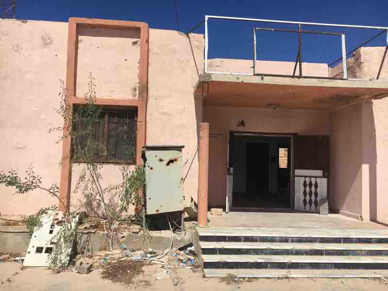 Sirte's wrecked medical system even lacks X-ray film