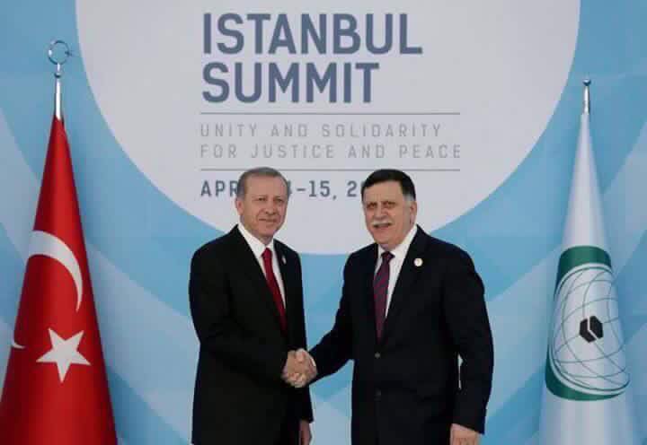 Serraj in Istanbul for special summit on US Jerusalem recognition