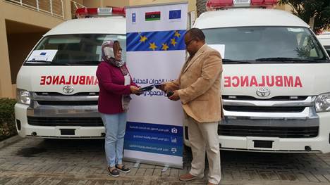 New ambulances for Murzuk