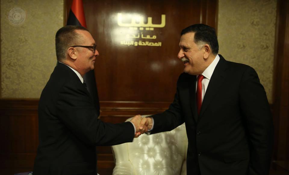 Serraj calls on UN chief to visit Libya