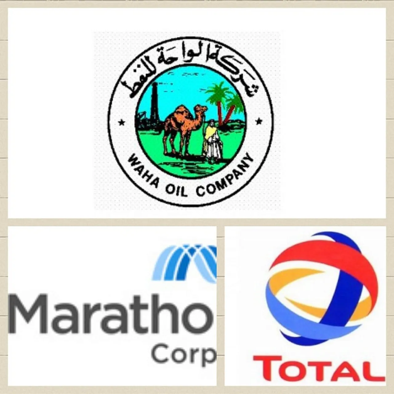 Total has acquired Marathon's share in the Waha concession.