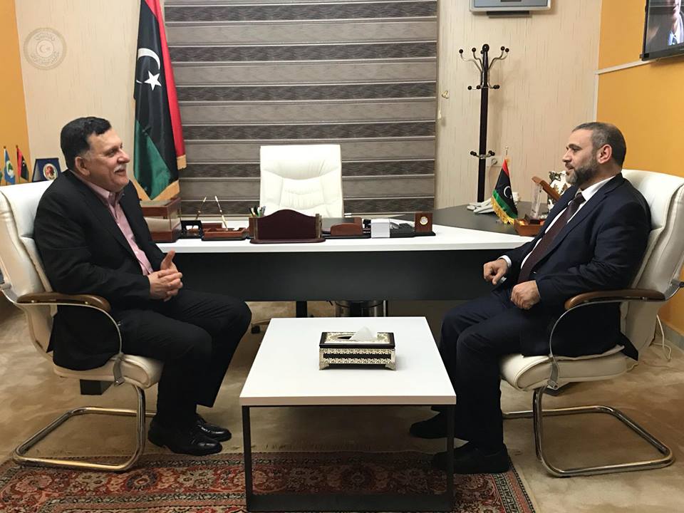 Serraj and Mishri meet and agree on need for consensus and democratic process
