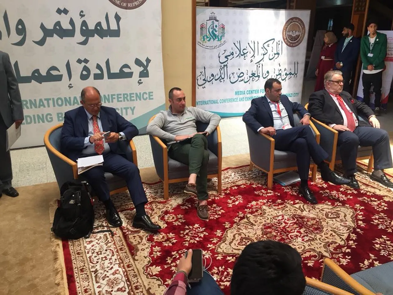 British and Italian participants at the Benghazi Rebuild conference, organizers say (Photo: Benghazi Rebuild conference).