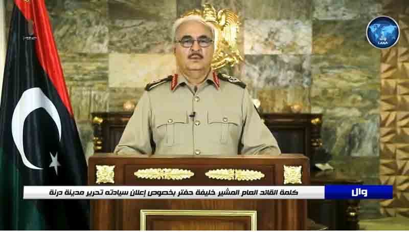 Hafter announces ''liberation'' of Derna