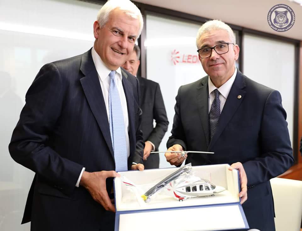 Libya discussed reactivating security and defence contracts with Italy