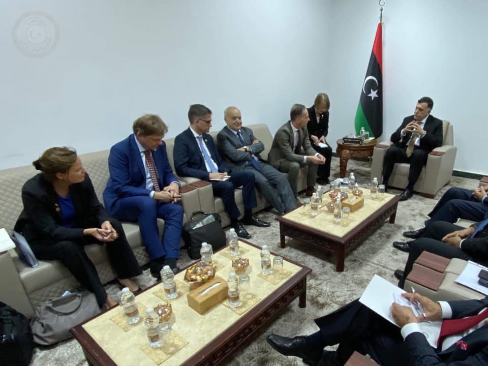 Serraj meets German Foreign Minister in Zuwara