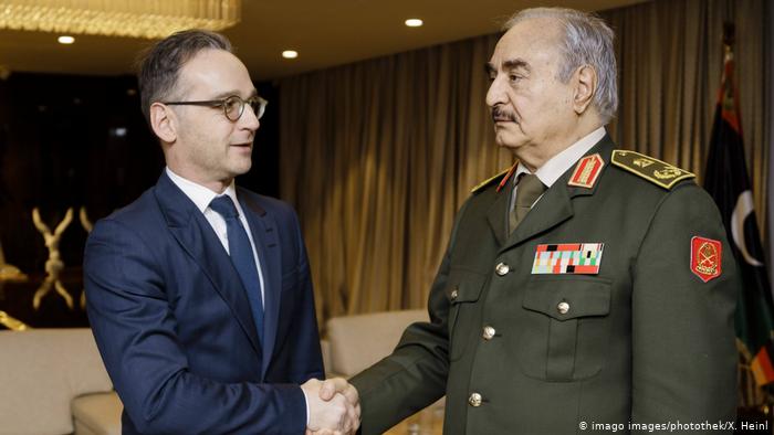 Hafter will attend 19 January Berlin Libya conference and continue to respect ceasefire: German Foreign Minister