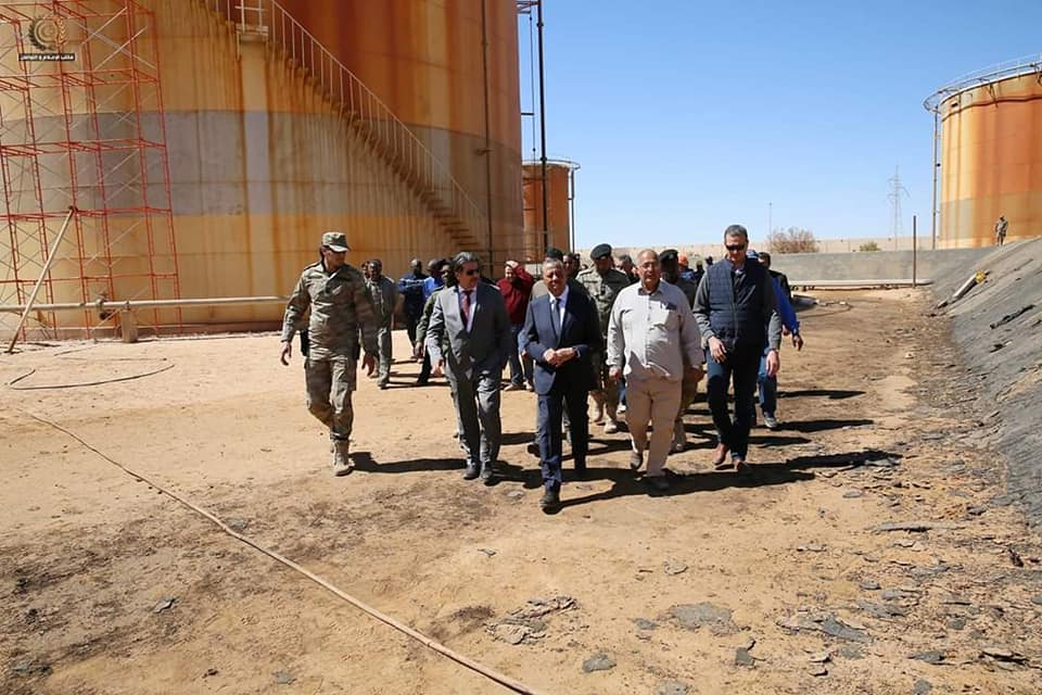 Foundation stone laid for a 100-megawatt solar power project in Kufra – to be implemented by Chinese