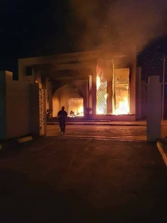 Eastern Libya demonstrators shot at, burn state buildings