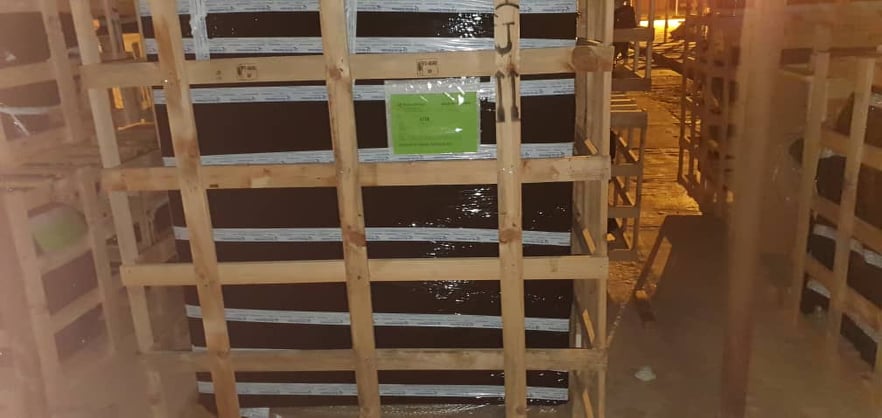 Sebha Hospital oxygen factory site ready for equipment installation starting Sunday