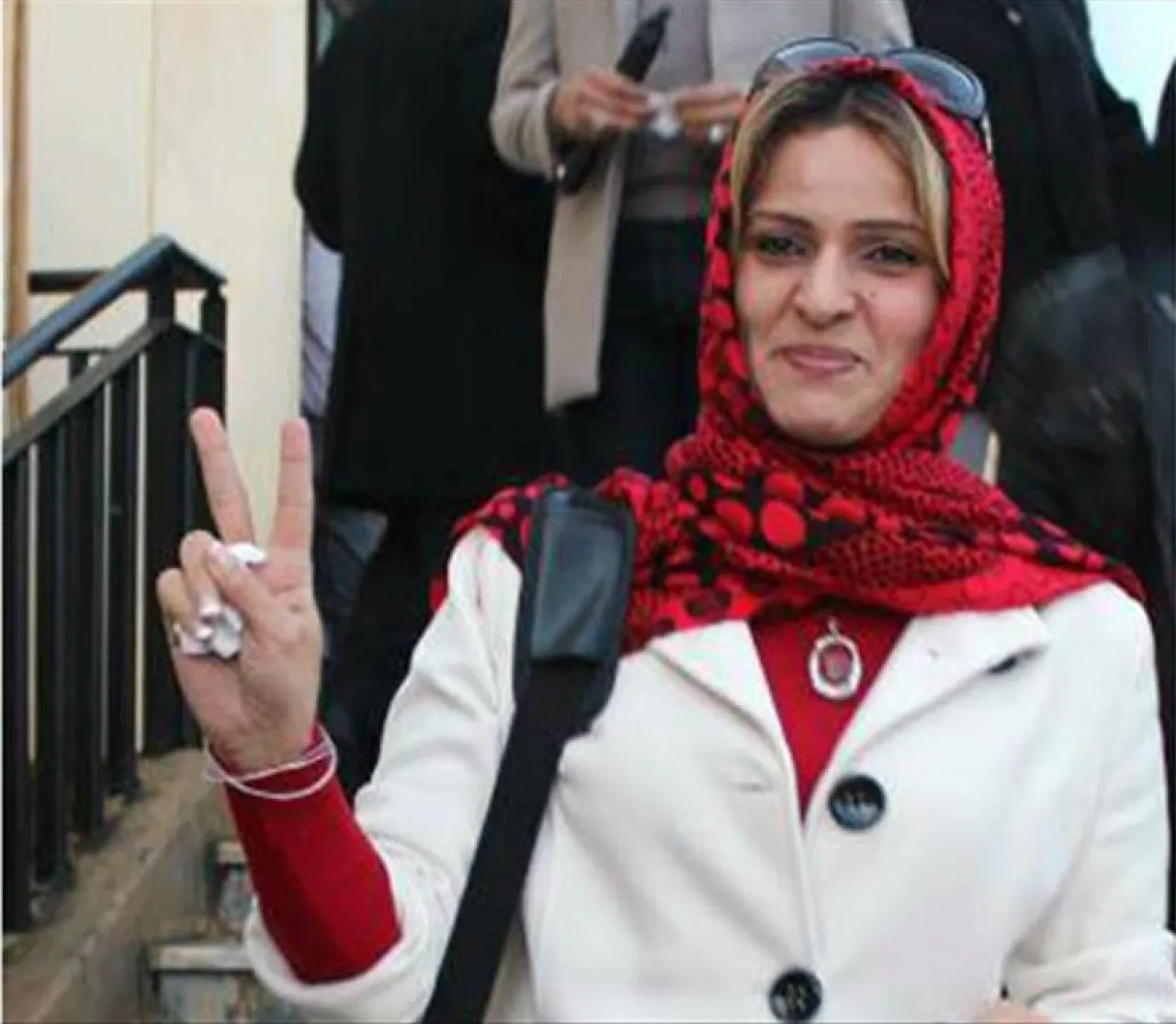 Female lawyer and activist Hanan Barassi was assassinated in Benghazi yesterday (Photo: Social media).