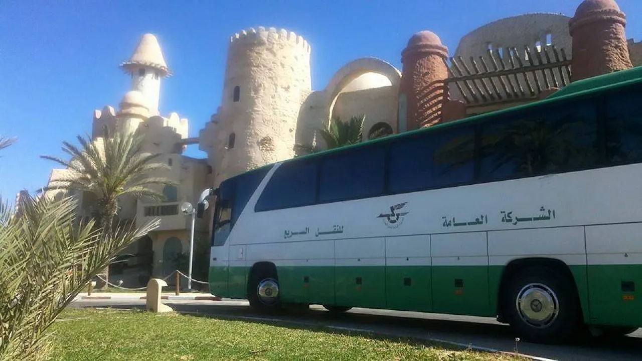 The state bus company is to start its express service to eastern Libya and on to Cairo as of Friday (Photo: The General Company for Express Transportation).