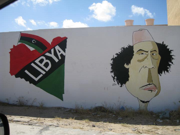 Libya's 2011 17 February Revolution graffiti and murals captured the mood at the time 2/3