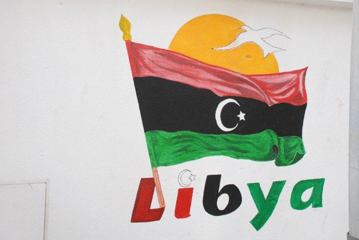 Libya's kleptocracy needs to be confronted for the country to progress (Photo: ‘‘Artistic imprints on the walls of Free Libya Facebook page’).