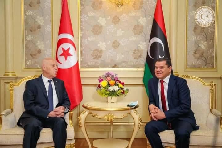 Tunisian President Kais Saied makes historic official visit to Libya